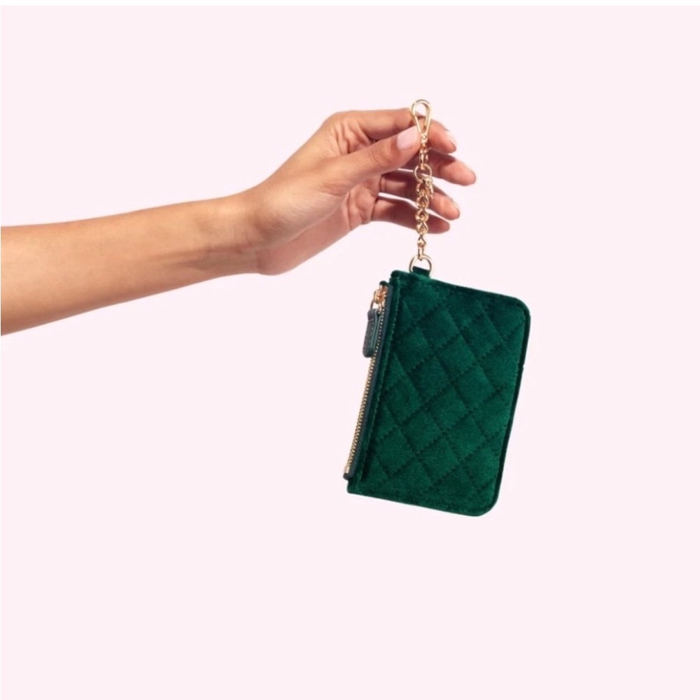 Stoney Clover Lane Emerald green wallet
